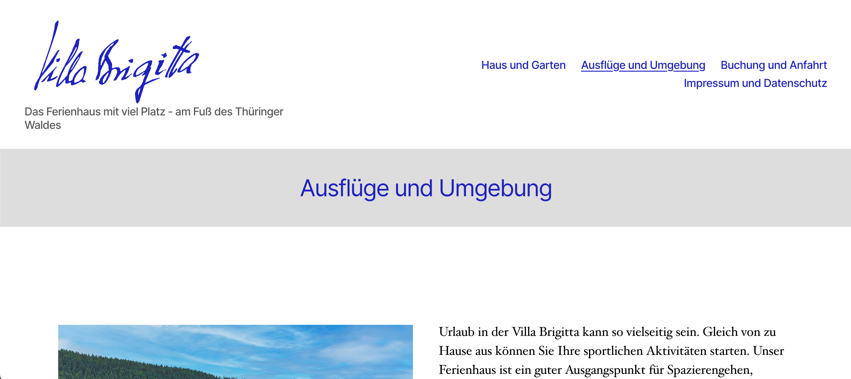 Villa Brigitta Schnepfenthal
